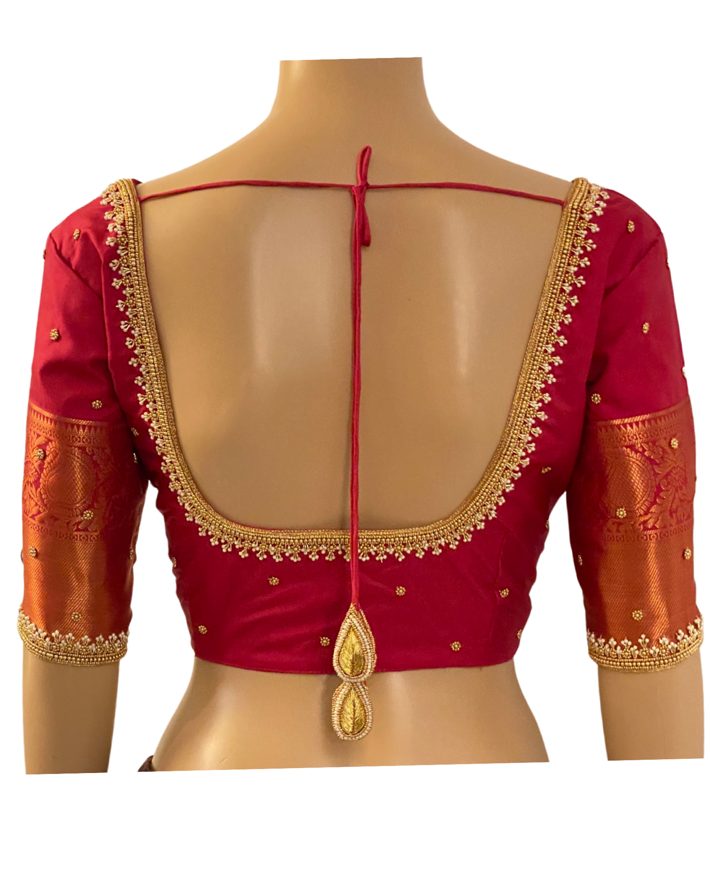 Pink Kanchipuram Handloom Silk Saree
