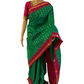 Green and Pink Kanchipuram Silk Saree