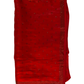 Designer Red Swarovski Satin Silk Saree (folder saree)