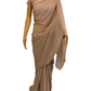 Onion Pink Pure Chiffon Georgette Saree