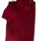Designer Wine Chiffon Georgette Saree (folded saree with blouse)