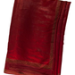 Designer Maroon Swarovski Satin Silk Saree (folded saree)