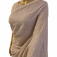 Onion Pink Pure Chiffon Georgette Saree