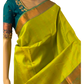 Green Kanchipuram Pure Handloom Silk Saree