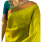 Green Kanchipuram Pure Handloom Silk Saree