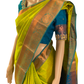 Green Kanchipuram Pure Handloom Silk Saree