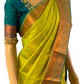 Green Kanchipuram Pure Handloom Silk Saree