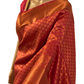 Pink Kanchipuram Handloom Silk Saree