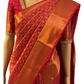 Pink Kanchipuram Handloom Silk Saree