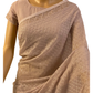Onion Pink Pure Chiffon Georgette Saree