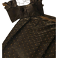 DESIGNER BLACK SWAROVSKI SATIN SAREE (open saree with blouse)