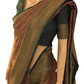 Maroon with Green Handloom Katan Banarasi Chanderi Silk Saree