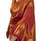 Dharmavaram Pink Brocade Silk Saree