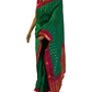 Green and Pink Kanchipuram Silk Saree