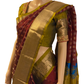 Maroon and Green Pure Handloom Kanchipuram Silk Saree