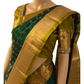 Green Handloom Kanchipuram Silk Saree