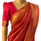 Pink Handloom Banarasi Silk Saree