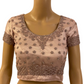 Bollywood Style Designer Pure Crepe Fabric Embroidery Saree (blouse)